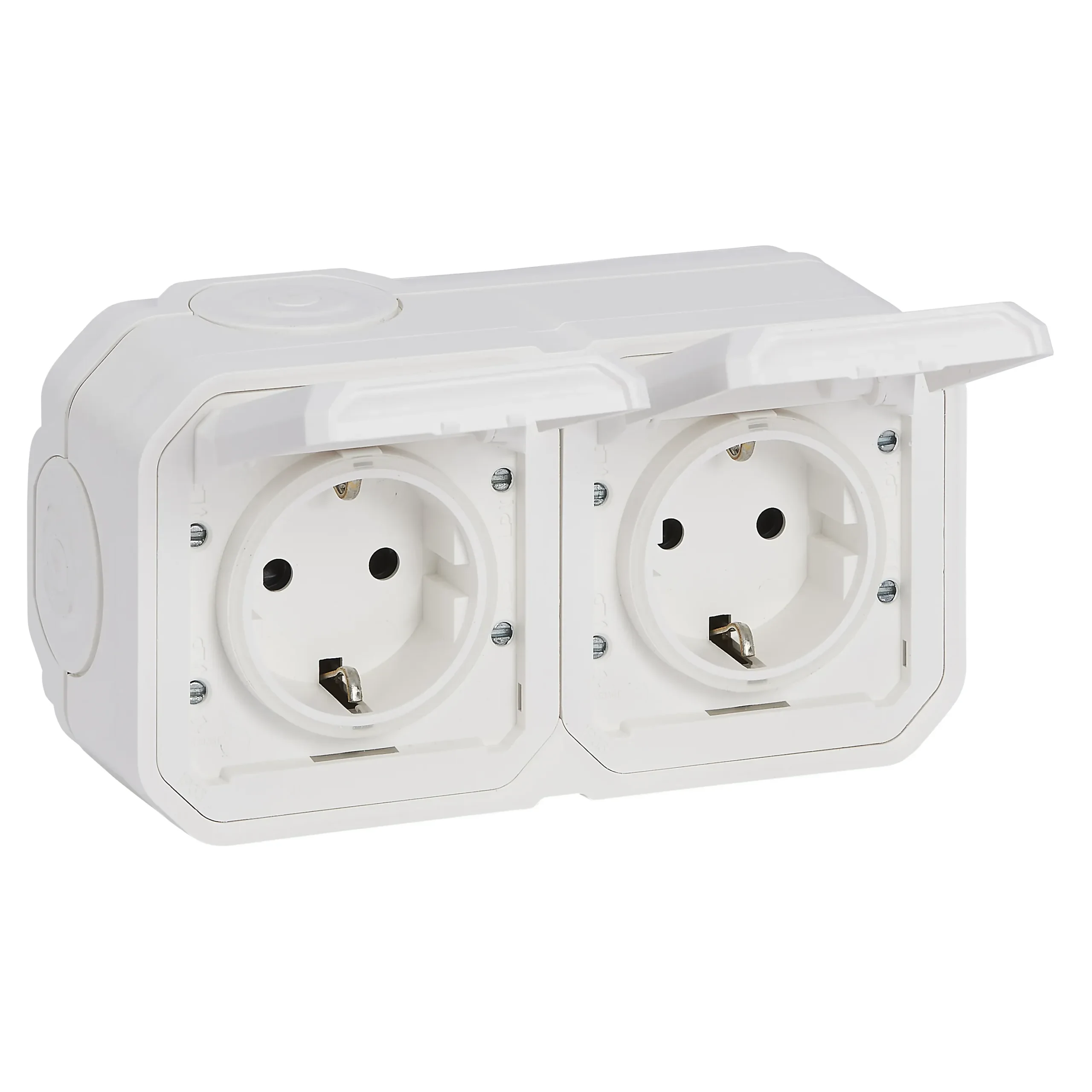 Legrand Legrand 069772L Plexo New FRAP 2-fach vorverdrahtete SSDO horizontal SL EB