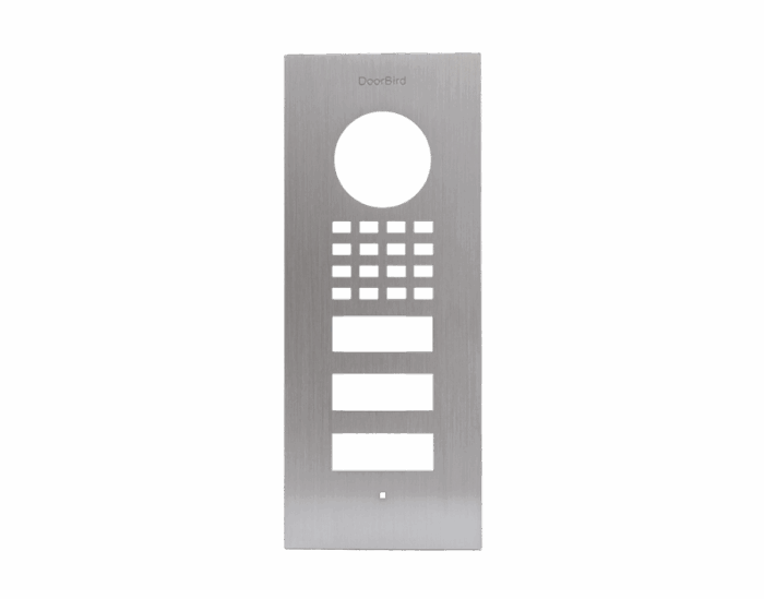Doorbird D1102V Unterputz Frontblende (Edelstahl V2A, gebürstet) – Bild 1