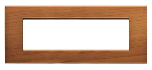 BTicino LNA4807LCA LivingLight Abdeck- rahmen für Kompaktinstallation 7M Kirsche