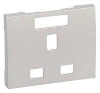 Legrand 771596 Steckdose britischer Standard Berührungsschutz Galea perlmutt