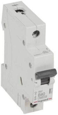 Legrand 419140 RX3 LS-Schalter B 40A 1-polig 6kA 230/400VAC 1TE