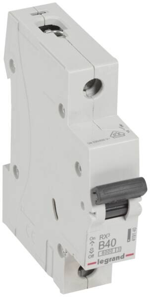 Legrand Legrand 419140 RX3 LS-Schalter B 40A 1-polig 6kA 230/400VAC 1TE