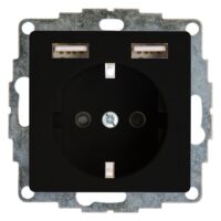 Kopp 296250006 HK07  UP-Schutzkontakt Steckdose m.2 USB-Ladebuchsen