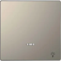 Merten Wippe mit Kontrollfenster Druck Licht, ni-met MEG3322-6050