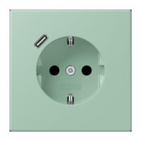 Jung LC1520-18C217 SCHUKO-Steckdose mit USB Typ C LC32041