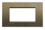 BTicino LNA4804SQ LivingLight Abdeck- rahmen für Kompaktinstallation 4M Square