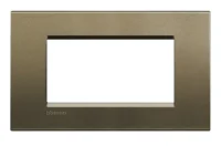 BTicino LNA4804SQ LivingLight Abdeck- rahmen für Kompaktinstallation 4M Square