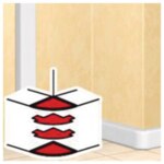 Legrand 010639 Außeneck Oberteil 2x65+ 1x40mm für DLPe 195mm 3-zügig reinweiß