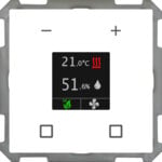 MDT technologies Raumtemperaturregler Smart studioweiß/glänzend SCN-RTR63S.01