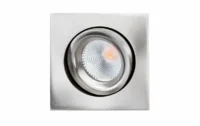 SG LEUCHTEN LED-Einbaustrahler 7W Konverter Junistar Lux Square 902584 1LED si weiß