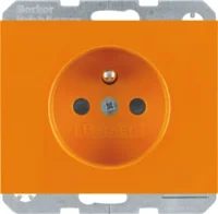 Berker Steckdose Glas or/gl Kontroll-LED 6765097014