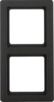 Berker Rahmen anthrazit/samt 2-fach 10126086