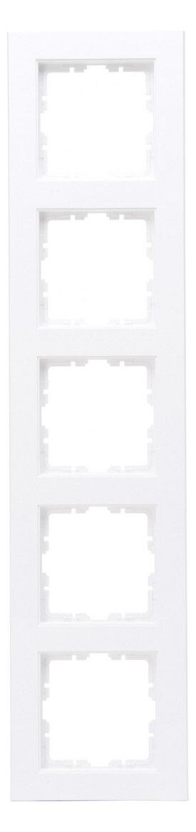 Kopp Kopp 402932004 HK07-Abdeckrahmen 5-fach Farbe:arktisweiß matt
