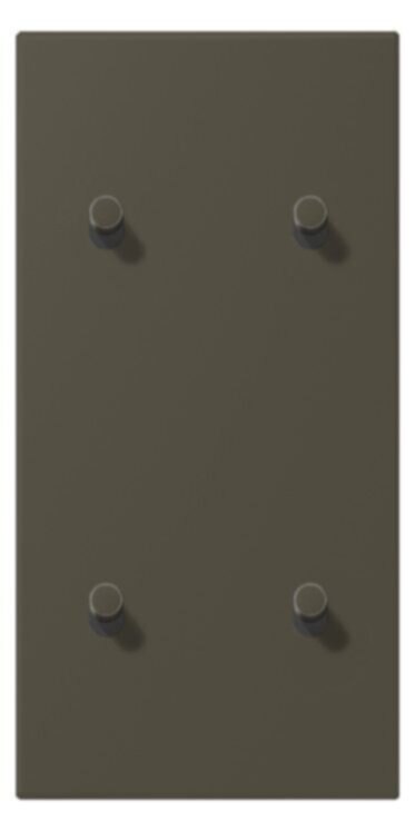 Jung Jung LC12-25R0241 Abdeckung mit Kipphebel "Zylinder" 2x2 Kipphebel senkrecht LS 1912 omb