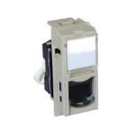 BTicino KM4279C5E LivingNow 1M Datendose Kategorie6A ungeschirmt Sand