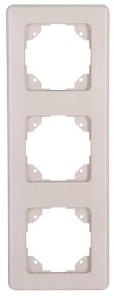 Kopp Kopp 303301071 Abdeckrahmen 3-fach EUR crem