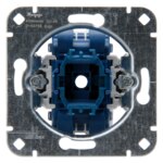 Kopp 508300002 S Unterputz Taster-Sockel (Schließer) aluminium