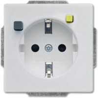 Busch-Jaeger FI-SCHUKOMAT Einsatz Aluminium-Silber 3120 EUCB-83