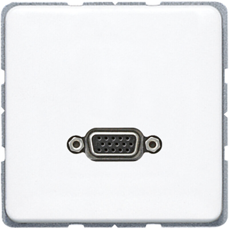 Jung Jung Multimediadose VGA alpinweiß MA CD 1102 WW