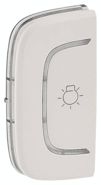 Legrand Legrand 755529 Wippe BUS/SCS mit Symbol Licht 1M links beids. Valena Allure mandelweiß