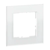 Legrand 766101 SEANO Natura 1-fach Rahmen aus Echtmaterial Farbausführung White