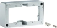Berker AP-Rahmen 2-fach alu/lackiert 10306084
