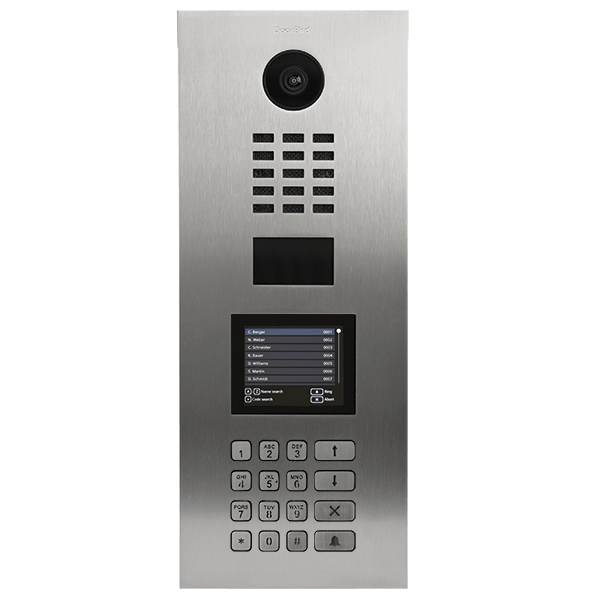 DoorBird D21DKV IP Video Türsprechanlage – Edelstahl V2A