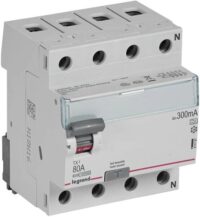 Legrand 411787 TX3 Fi-Schalter 80A 4-polig 300mA Typ A 400VAC 4TE