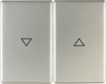 Berker Wippe Edelstahl mit Symbol Pfeil 14357104