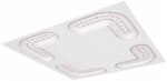 SG LEUCHTEN LED-Deckeneinbauleuchte 36W MOLIOR 8246093653 4000K 4110lm weiß Konverter