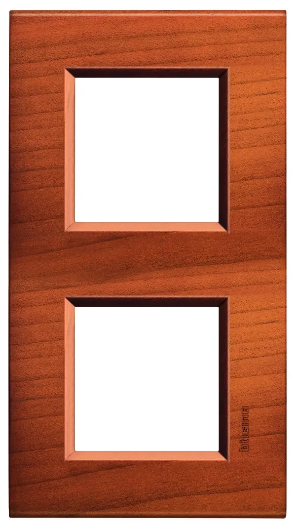 BTicino LNA4802M2LCA LivingLight Abdeckrahmen 2-fach 2+2M Kirsche