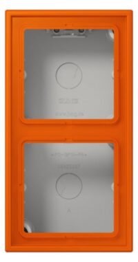 Jung LC 582 A 260 AP-Kappe 2-fach Duroplast lackiert Serie LS org vif (4320S)