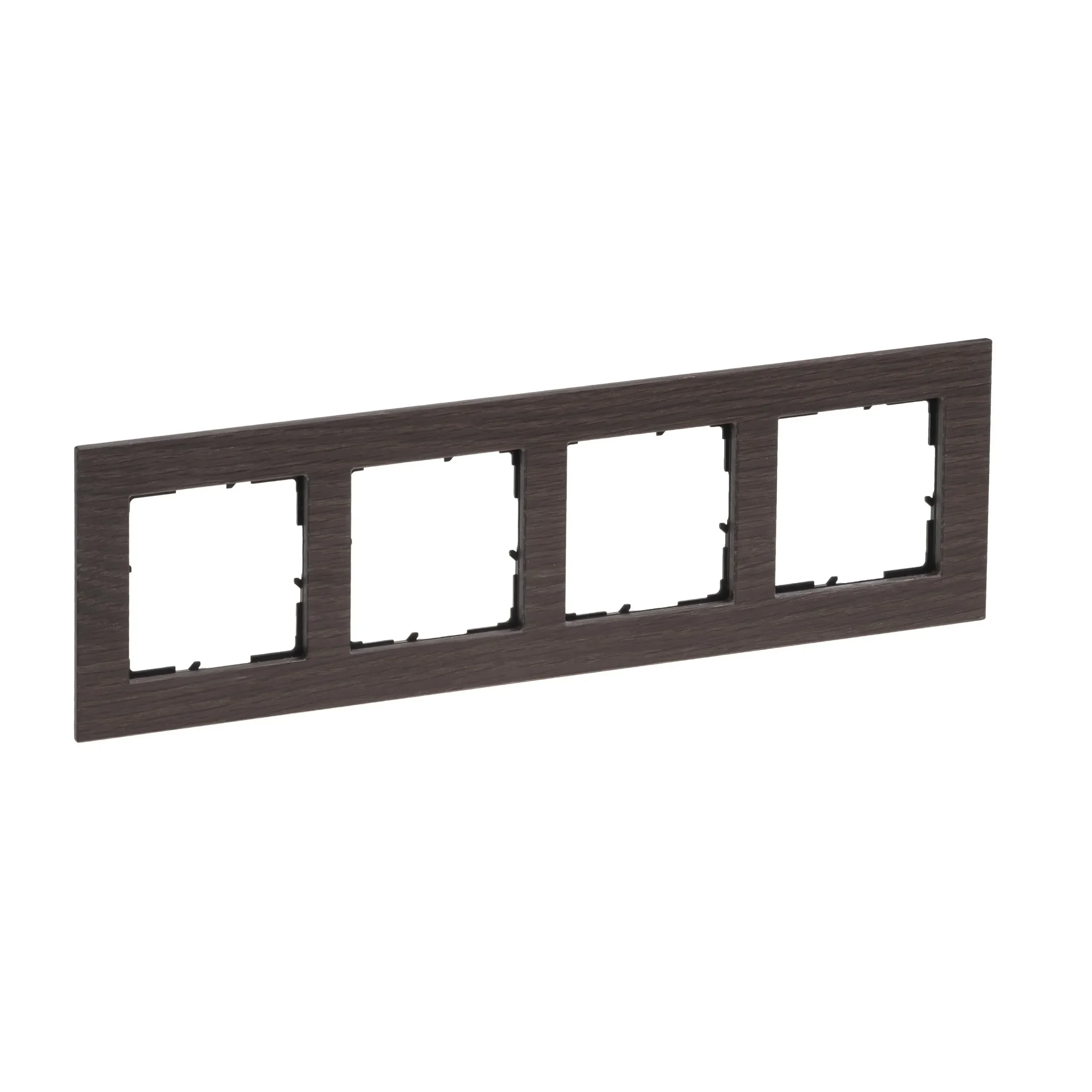Legrand 766134 SEANO Natura 4-fach Rahmen aus Echtmaterial Farbausführung Eiche
