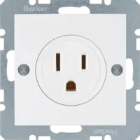 Berker Steckdose Schutzkontakt S.1 polarweiß 41668989