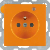 Berker Steckdose or samt Kontroll-LED 6765096014