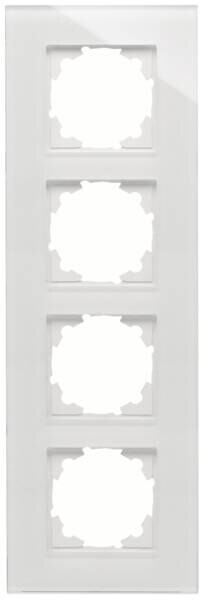 Kopp Kopp 406602008 Glas-Rahmen 4-fach HK07weiß