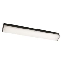 SG LEUCHTEN LED-Spiegelleuchte 16W 3000K PRELUDE 111390 1500lm schwarz Konverter