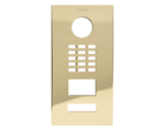 DoorBird D2101V Frontblende – Messing-Optik (PVD)