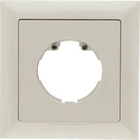 BEG Brück Electronic Rahmen perlweiß matt. 94344