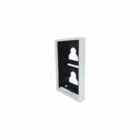 Comelit Group AP-Gehäuse Ultra 2 Module, weiß UT9172W