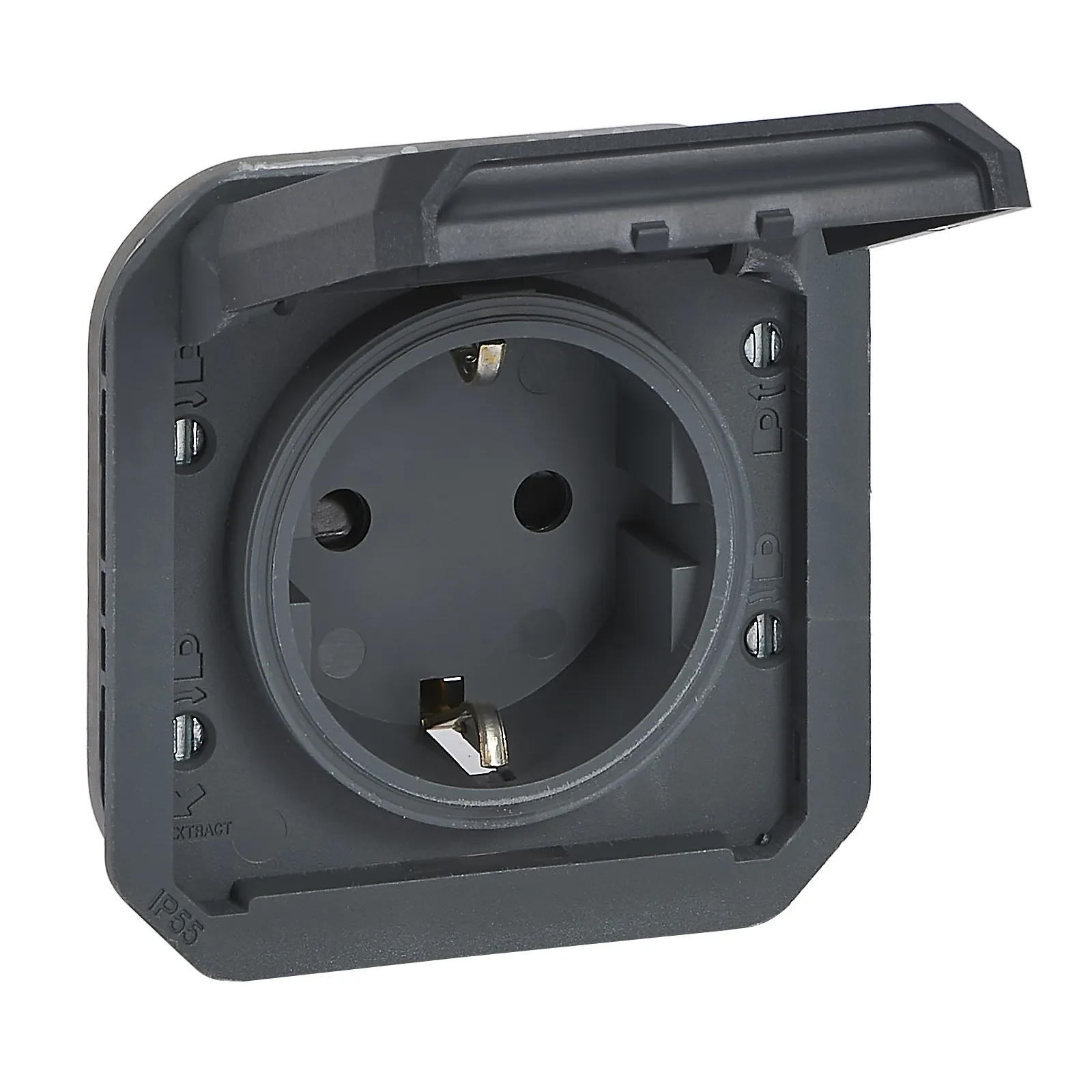 Legrand Legrand 069839L Plexo New Einsatz Schutzkontakt-Steckdose SL EB IP44,
