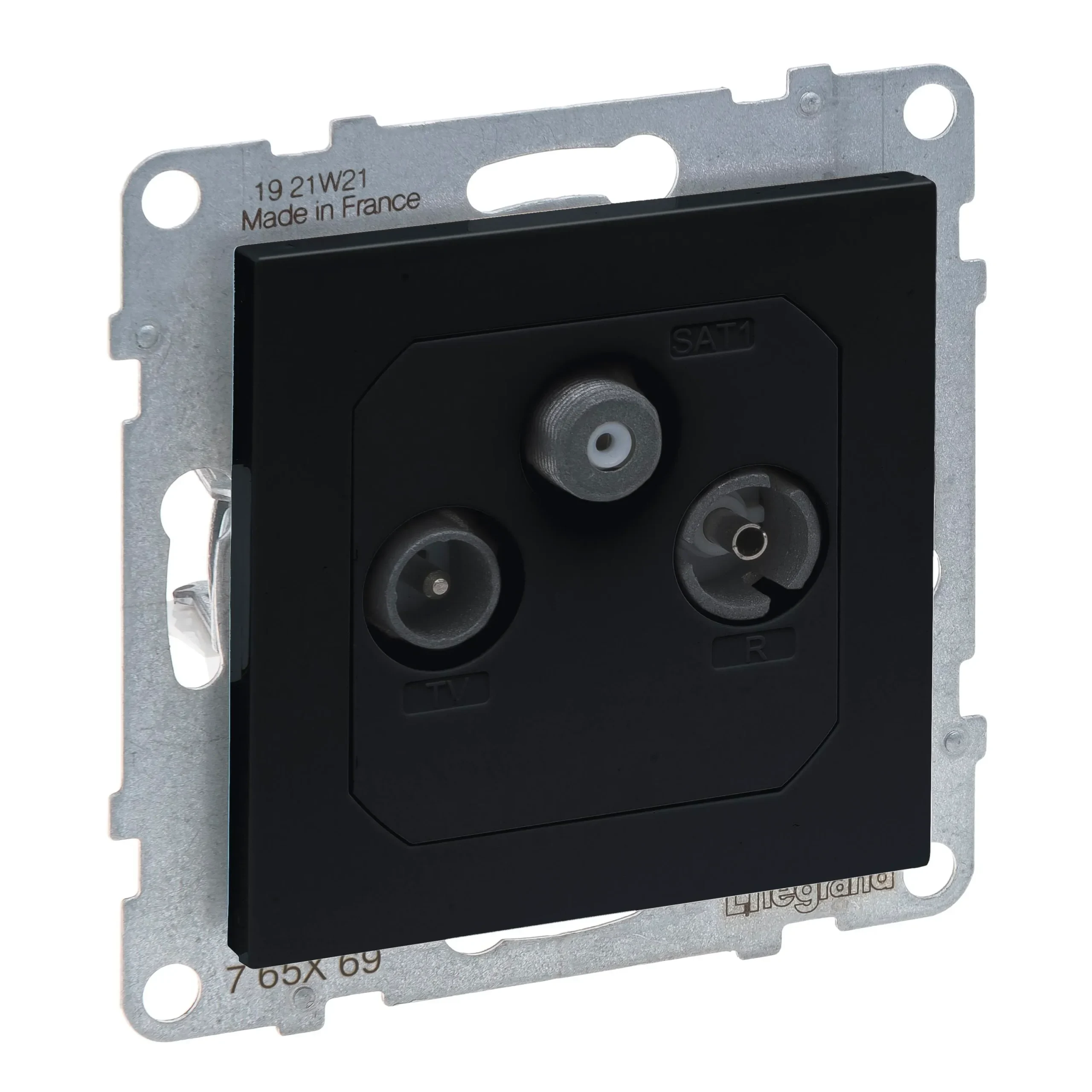 Legrand Legrand 765469 SEANO Enddose TV-R-SAT für HD-TV in der Farbausführung Anthrazit