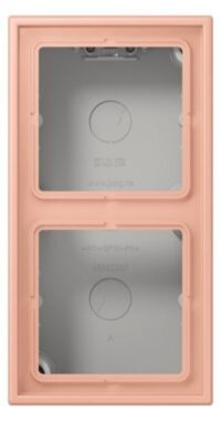 Jung LC 582 A 231 AP-Kappe 2-fach Duroplast lackiert Serie LS rose clair (32102)