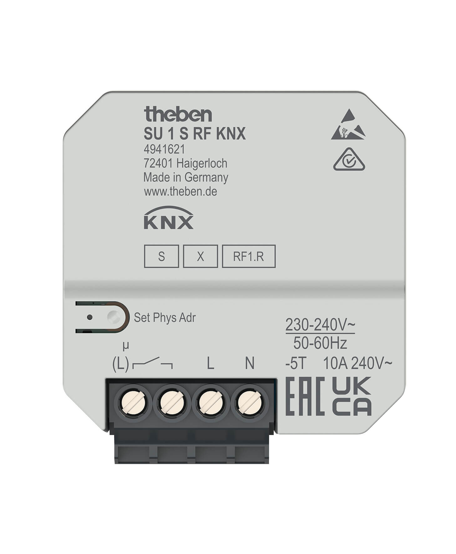 Theben Theben Funk-Schaltaktor 1-fach SU 1 S RF KNX