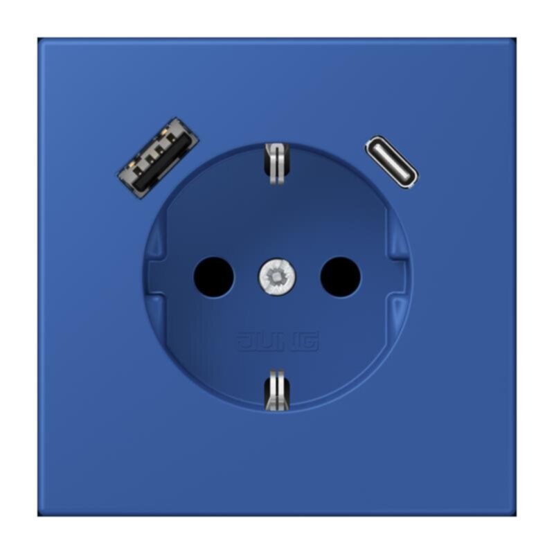 Jung Jung LC1520-15CA253 SCHUKO-Steckdose mit USB Typ AC LC4320K