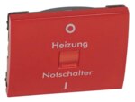 Legrand 771018 Wippe mit Aufdruck 0/I und Heizung Notschalter ultraweiß