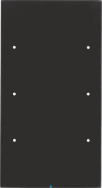 Berker Touch-Sensor 3-fach Glas schwarz 75143855
