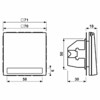 Jung SCHUKO-Steckdose 16 A 250V mit Klappdeckel bruchs LS 1520 BFNAKL GN