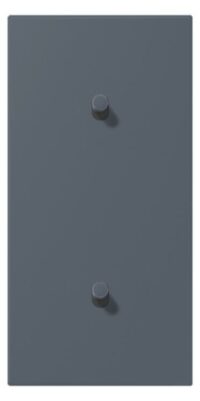 Jung LC12-20R0262 Abdeckung mit Kipphebel "Zylinder" 2x1 Kipphebel senkrecht LS 1912 gri