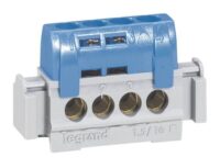 Legrand 004840 Klemmenleiste blau -x6-25qmm 4x1,5-16qmm Länge:47mm